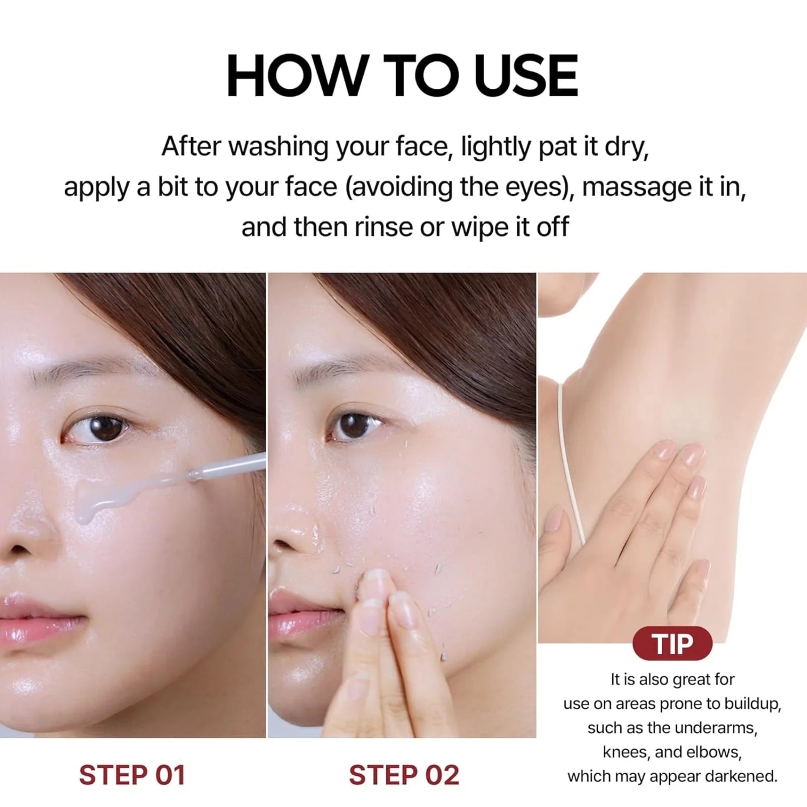 2 PCS Peel Shot Glow White Rice Peeling Ampoule & Peel Shot Glow Black Rice Peeling Ampoule for All Skin Types Korean Skin Care 80Ml (White+Black)